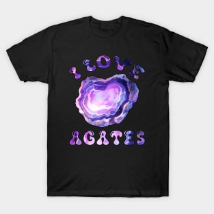 I Love Agates T-Shirt